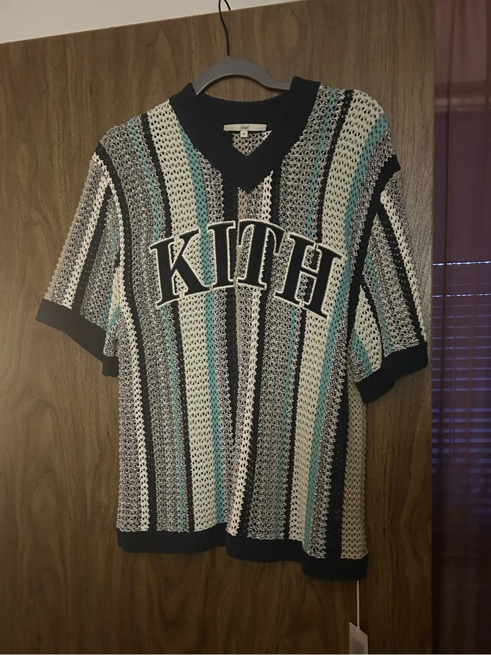 KITH Spencer II Crochet Jersey Size M - Picture 2 of 5